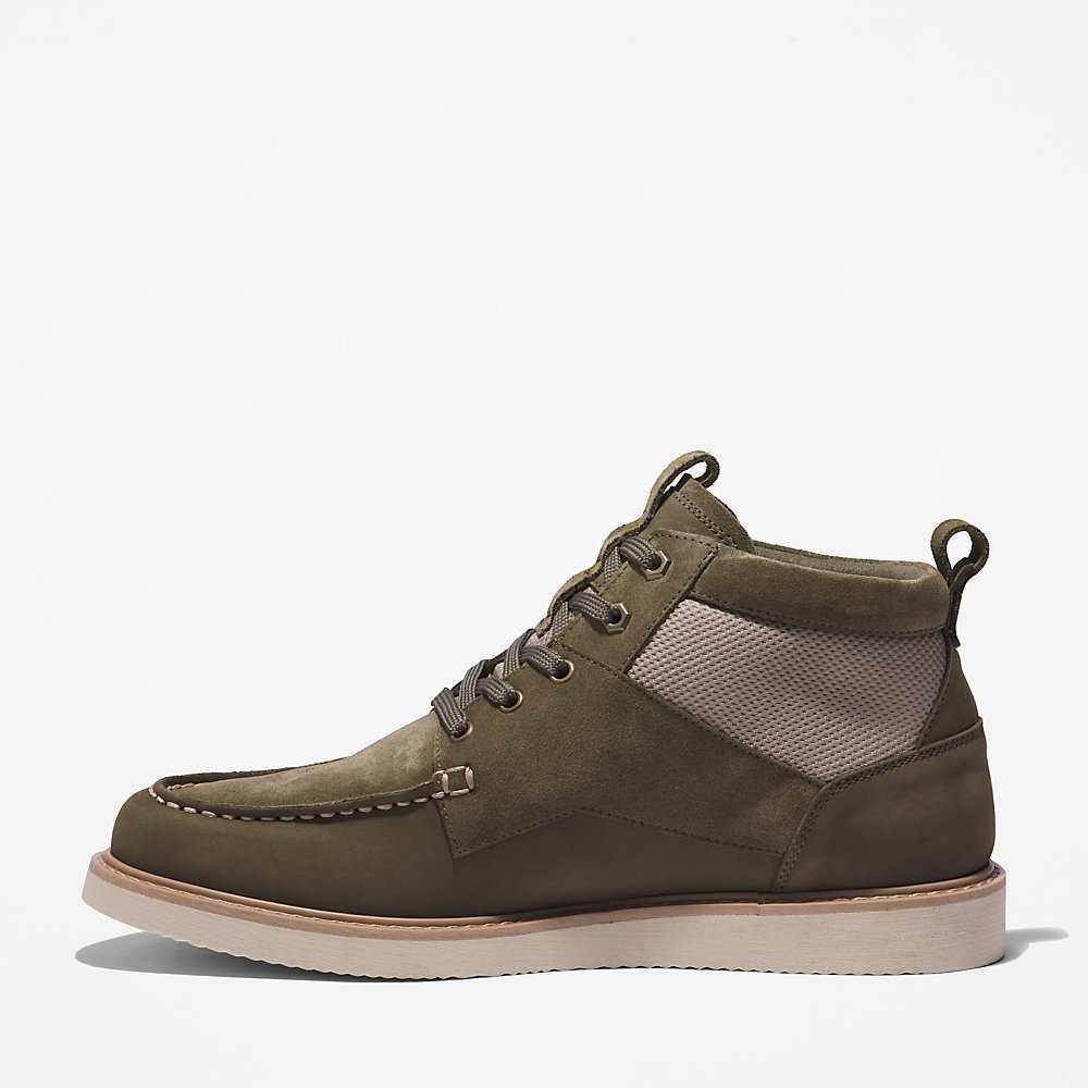 Men's Timberland Newmarket II Chukka Boots Dark Green | UAE-5680231