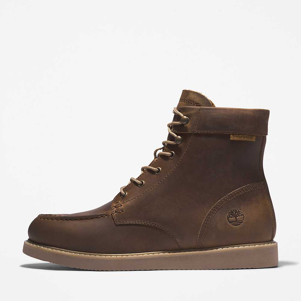 Men's Timberland Newmarket II Waterproof Boots Light Brown | UAE-3859704