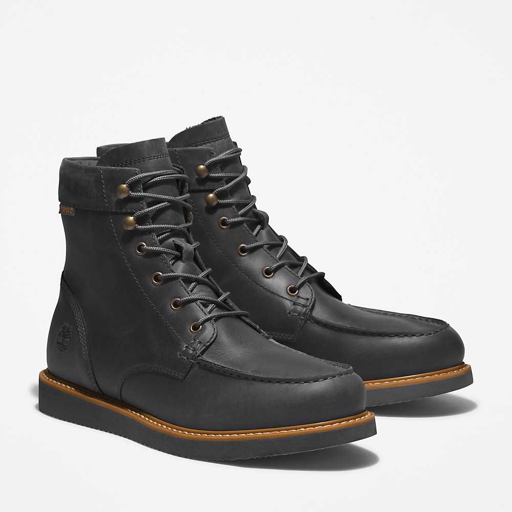 Men's Timberland Newmarket II Waterproof Boots Black | UAE-8732604