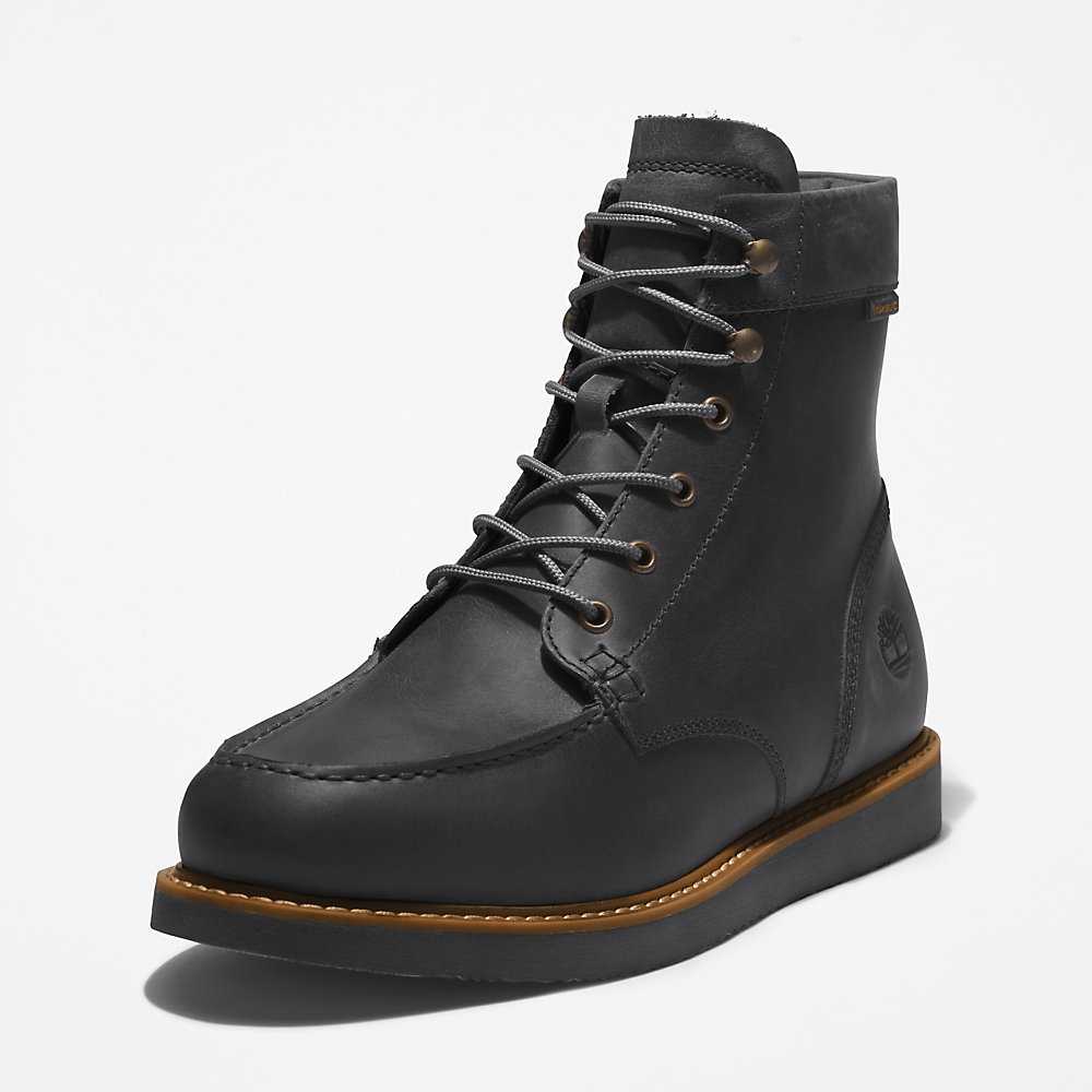 Men's Timberland Newmarket II Waterproof Boots Black | UAE-8732604