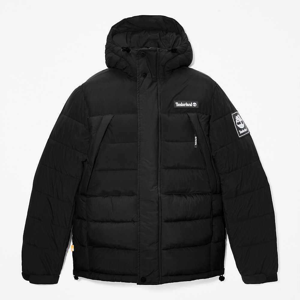 Men's Timberland Outdoor Archive Down Jackets Black | UAE-4013625