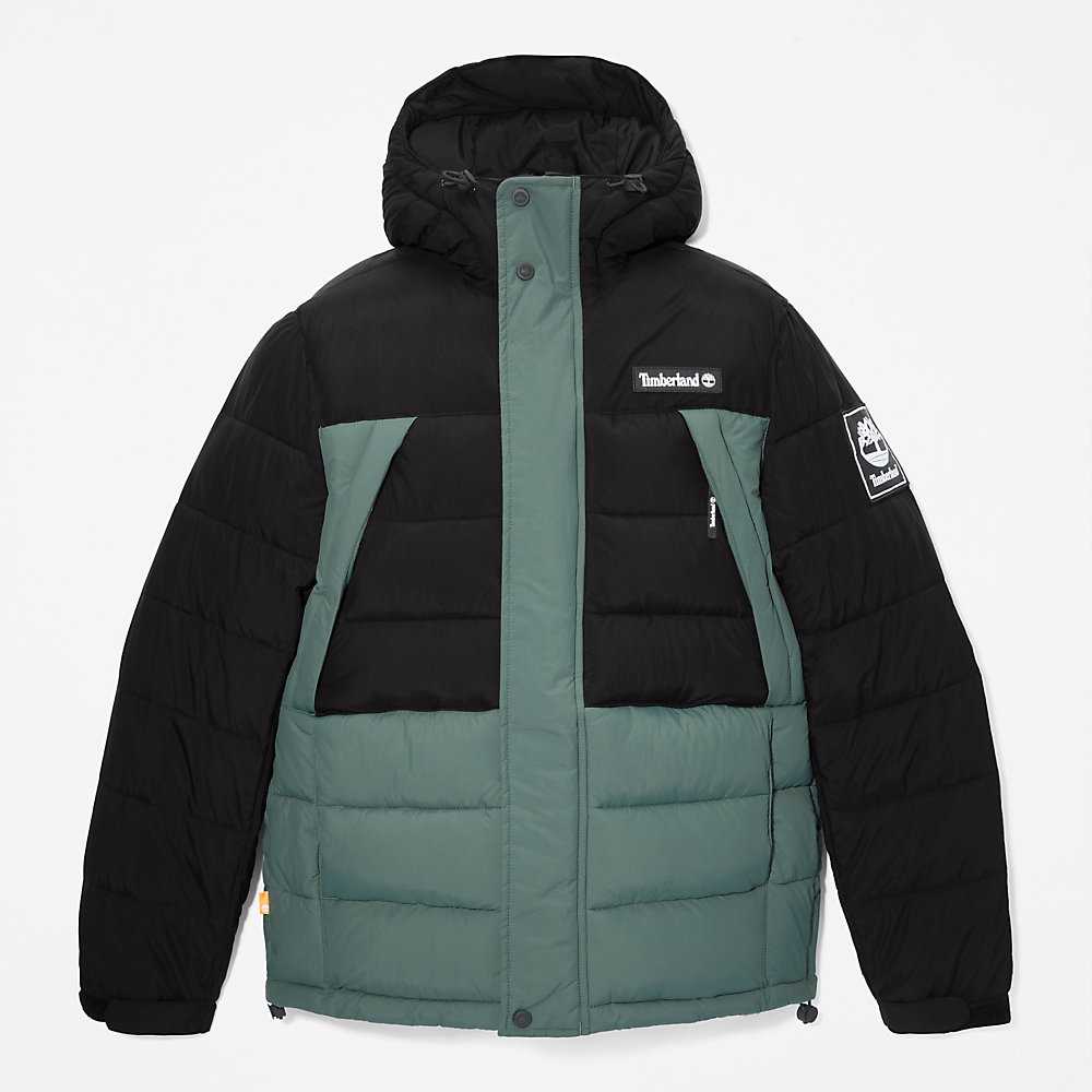 Men's Timberland Outdoor Archive Down Jackets Green | UAE-5964821