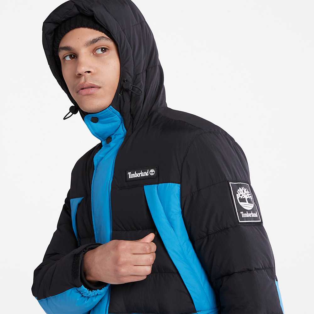 Men's Timberland Outdoor Archive Down Jackets Blue | UAE-6351947