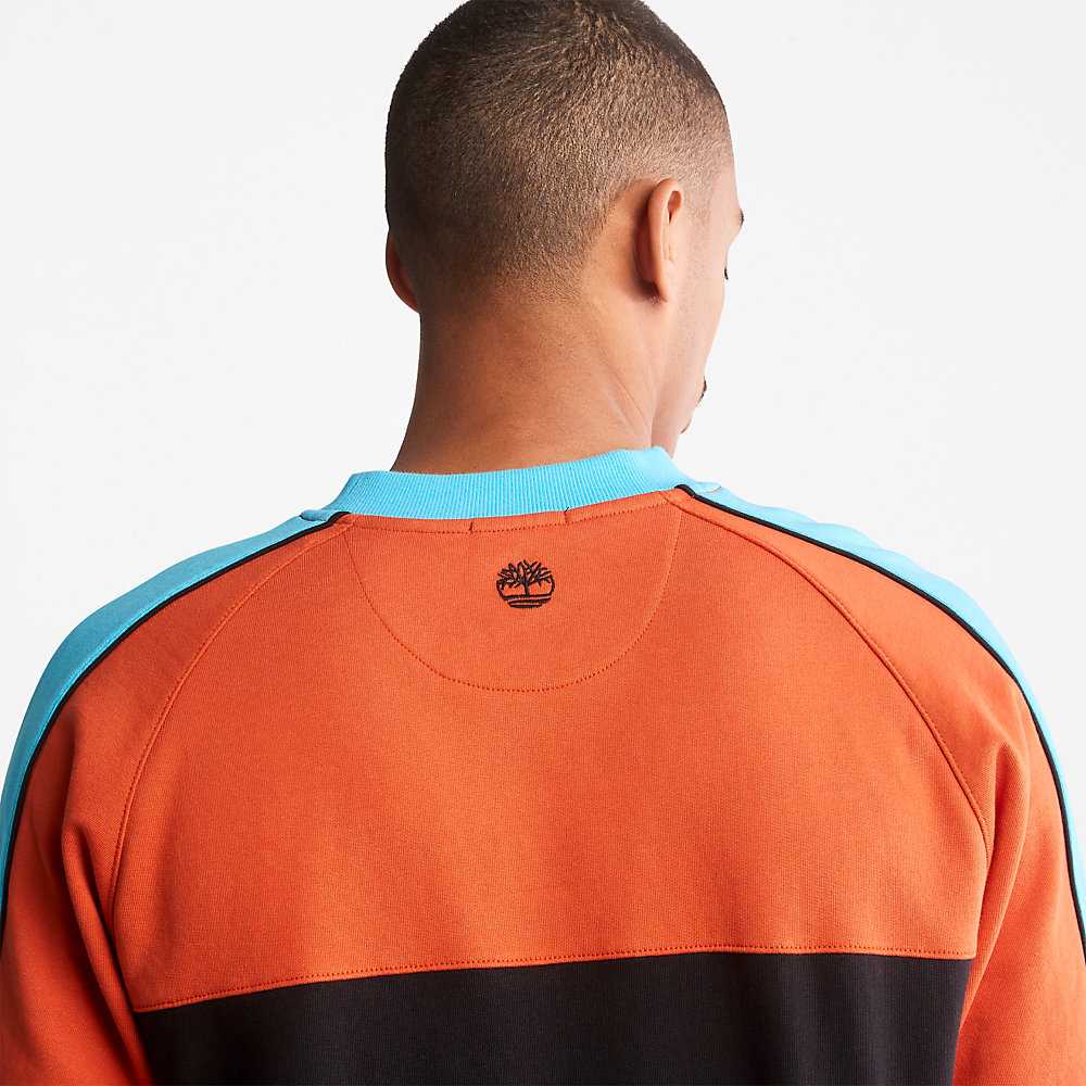 Men's Timberland Outdoor Archive Sweatshirt Orange | UAE-2165387