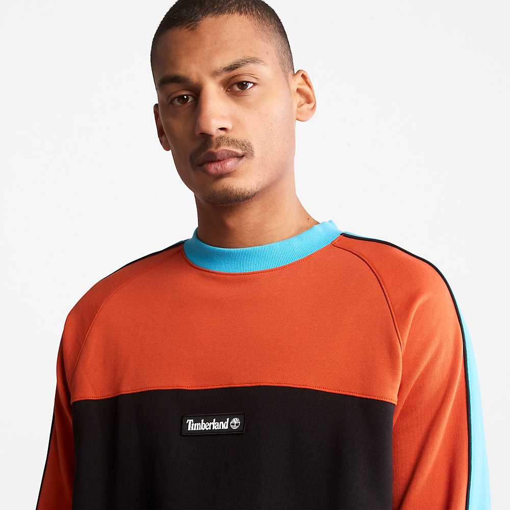 Men's Timberland Outdoor Archive Sweatshirt Orange | UAE-2165387