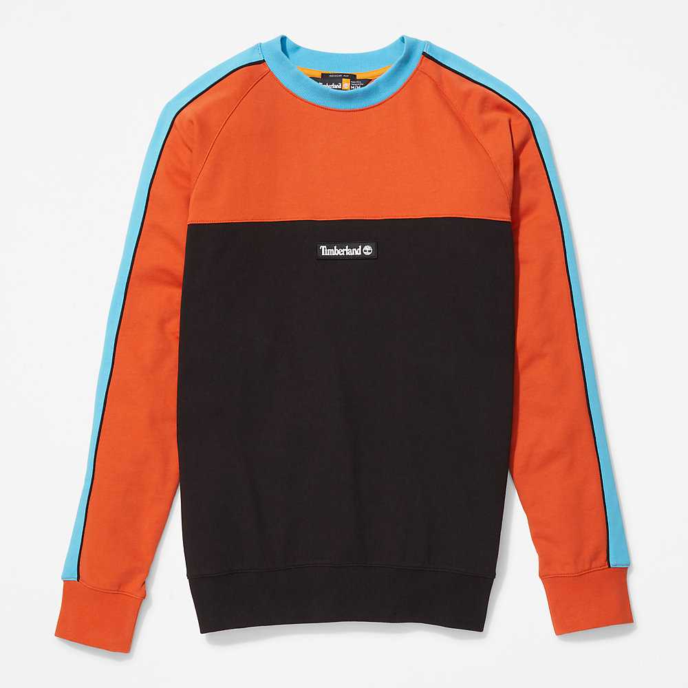 Men's Timberland Outdoor Archive Sweatshirt Orange | UAE-2165387