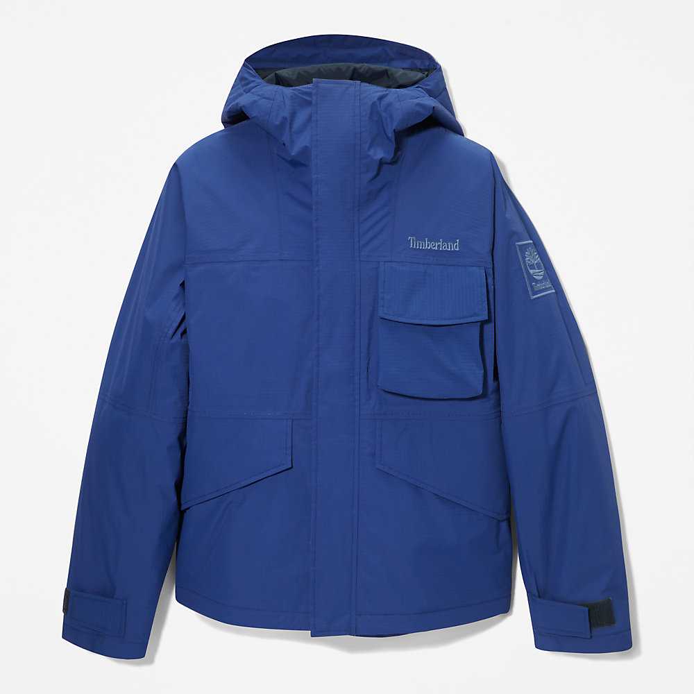 Men's Timberland Outdoor Mountain Insulated Jackets Dark Blue | UAE-9573860