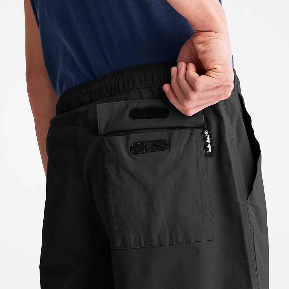 Men's Timberland Progressive Utility Shorts Black | UAE-6574013