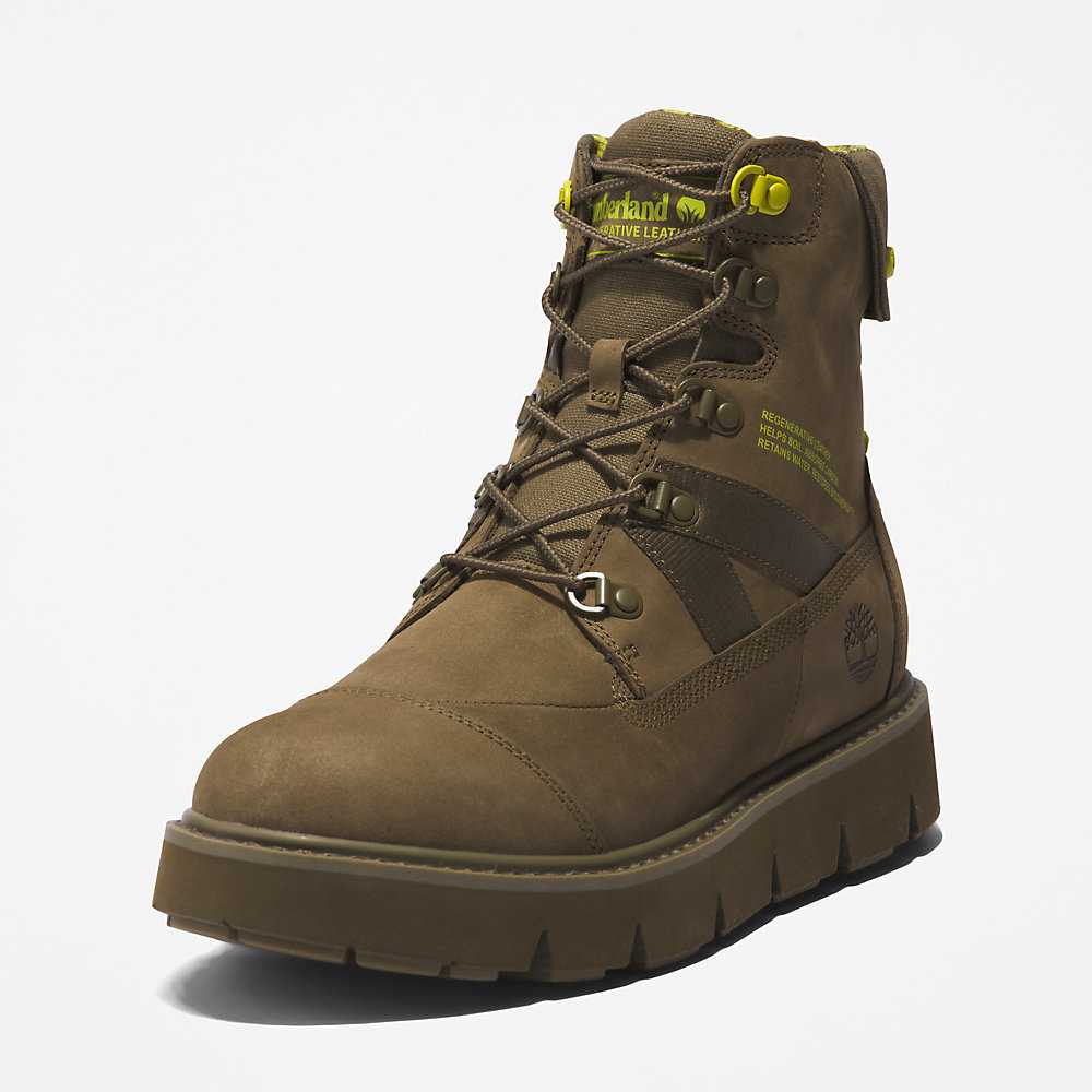 Men's Timberland Raywood Hiking Boots Green | UAE-1952743