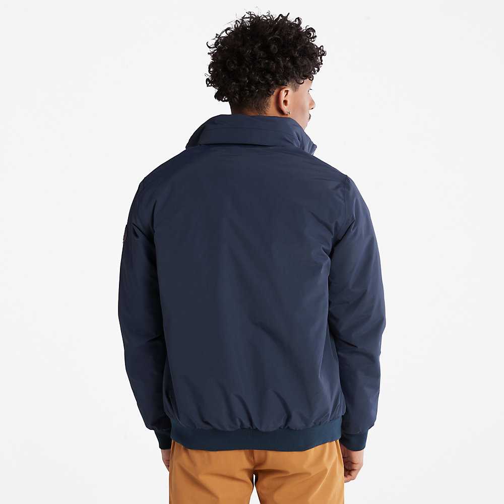 Men's Timberland Sailor Bomber Jacket Navy | UAE-5698170