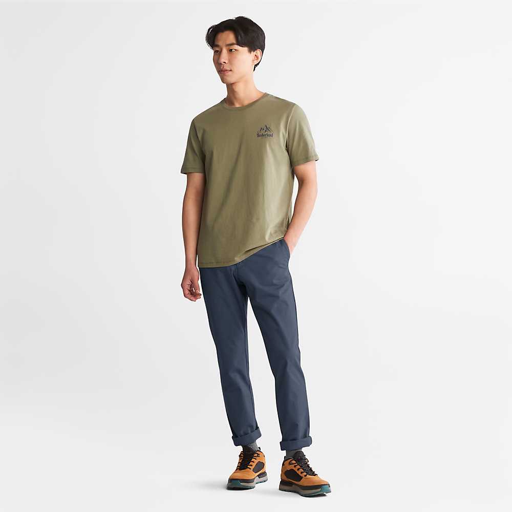 Men's Timberland Sargent Lakes Chinos Blue | UAE-0482561