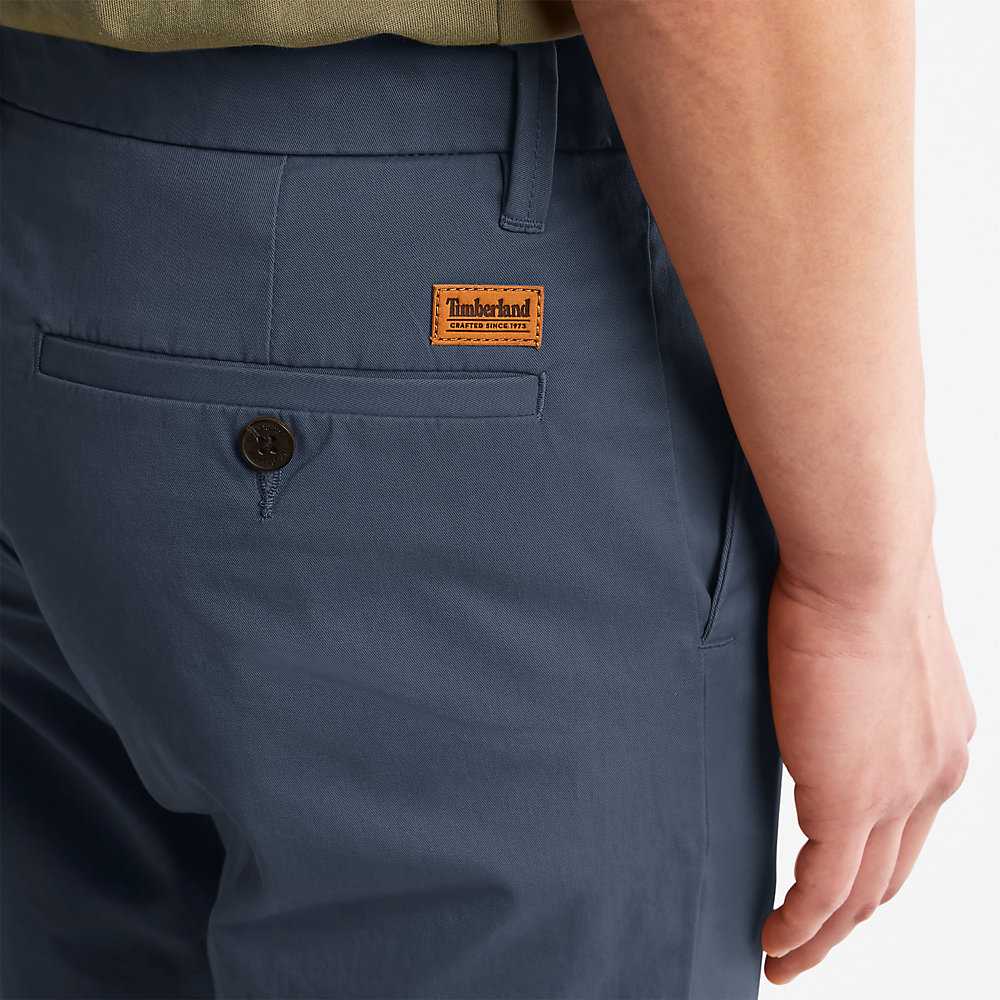 Men's Timberland Sargent Lakes Chinos Blue | UAE-0482561