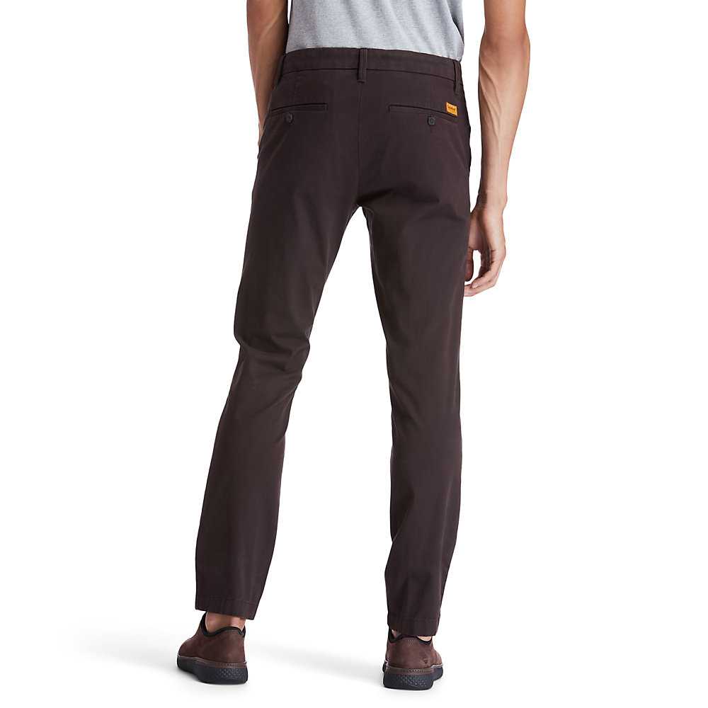 Men's Timberland Sargent Lakes Chinos Dark Brown | UAE-8603571