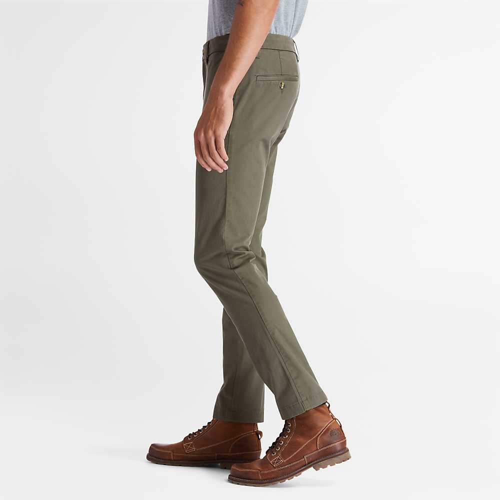 Men's Timberland Sargent Lakes Chinos Green | UAE-3146950