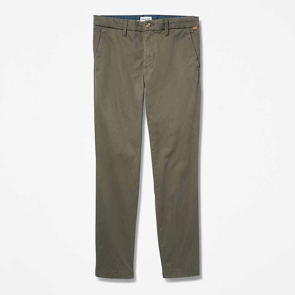 Men's Timberland Sargent Lakes Chinos Green | UAE-3146950