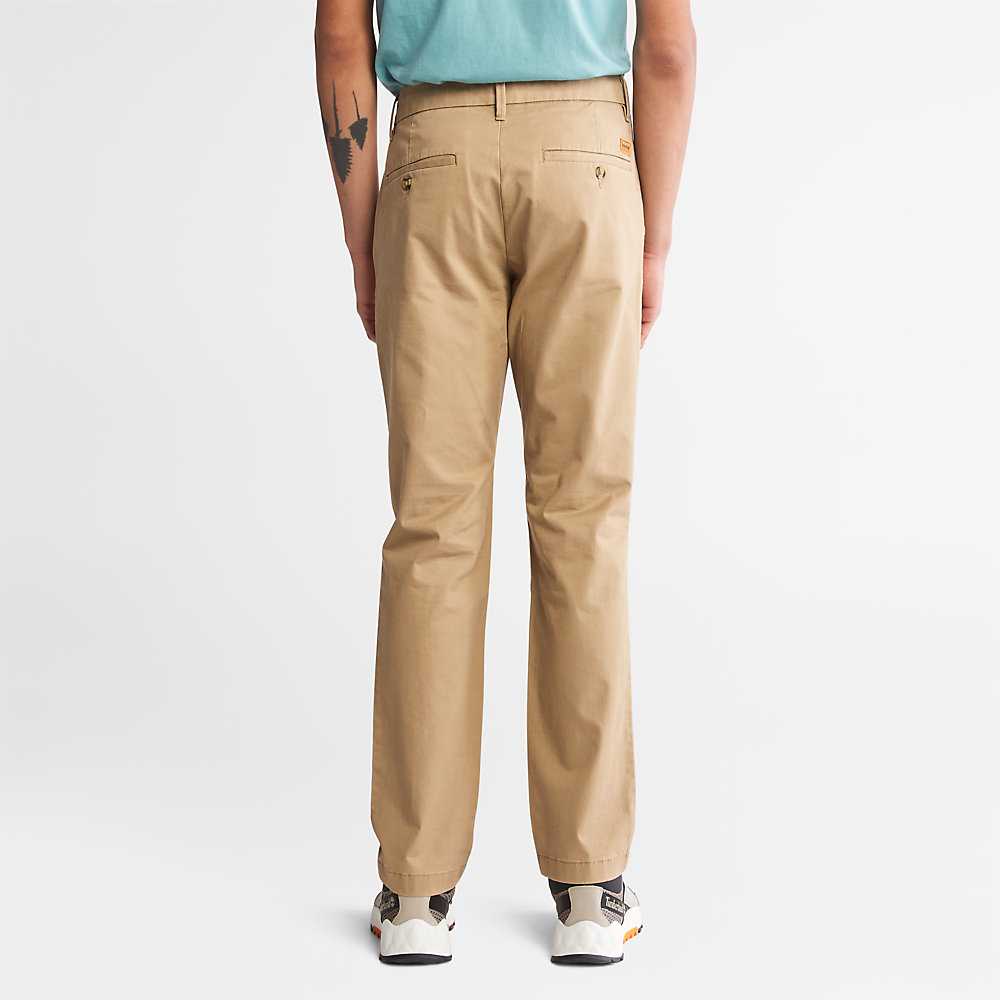 Men's Timberland Sargent Lakes Chinos Khaki | UAE-9836175