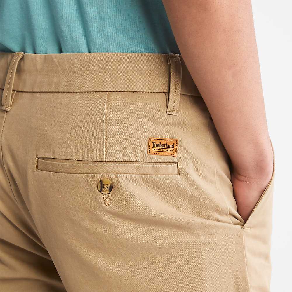 Men's Timberland Sargent Lakes Chinos Khaki | UAE-9836175