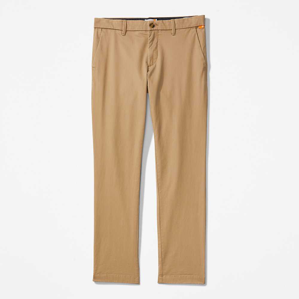 Men's Timberland Sargent Lakes Chinos Khaki | UAE-9836175