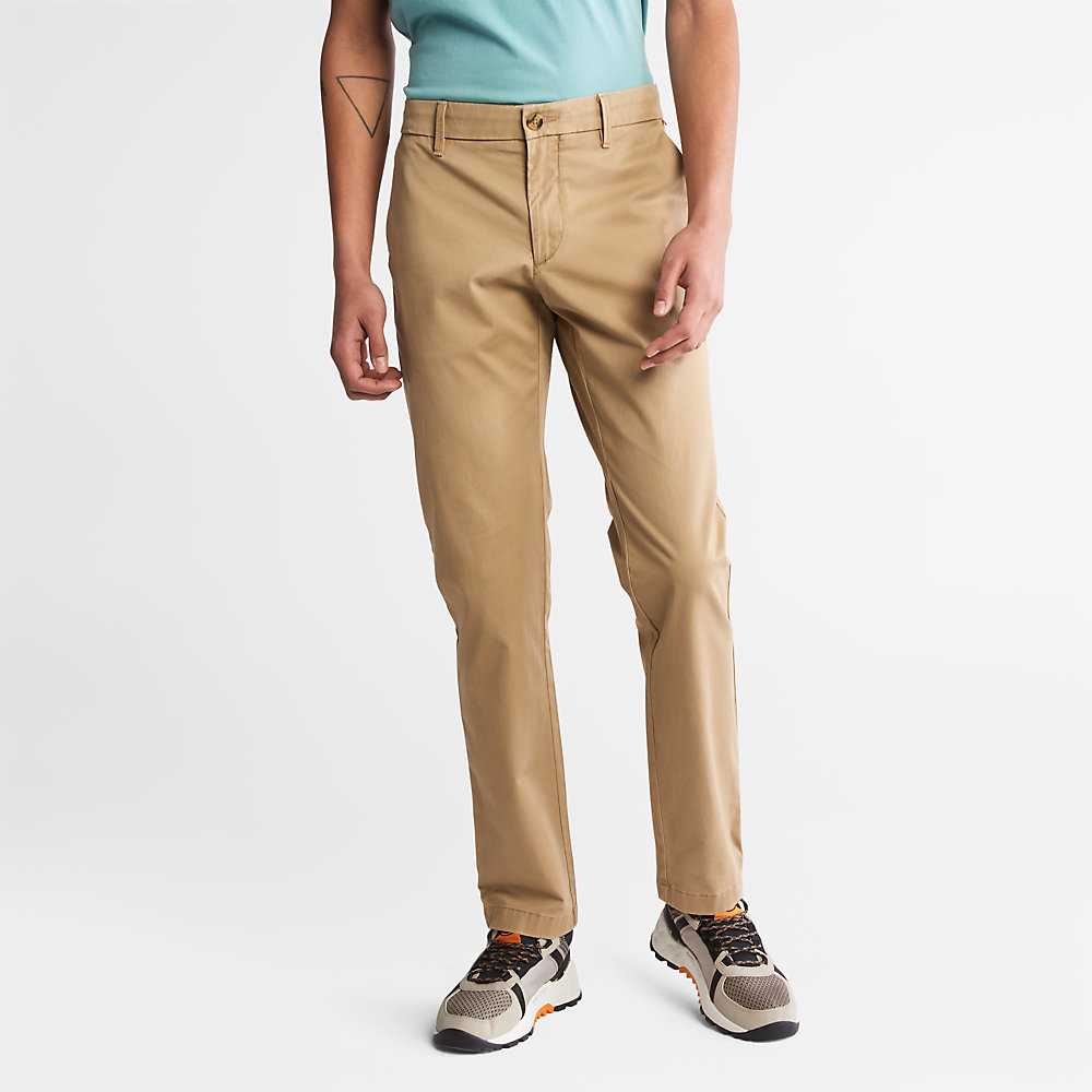 Men\'s Timberland Sargent Lakes Chinos Khaki | UAE-9836175