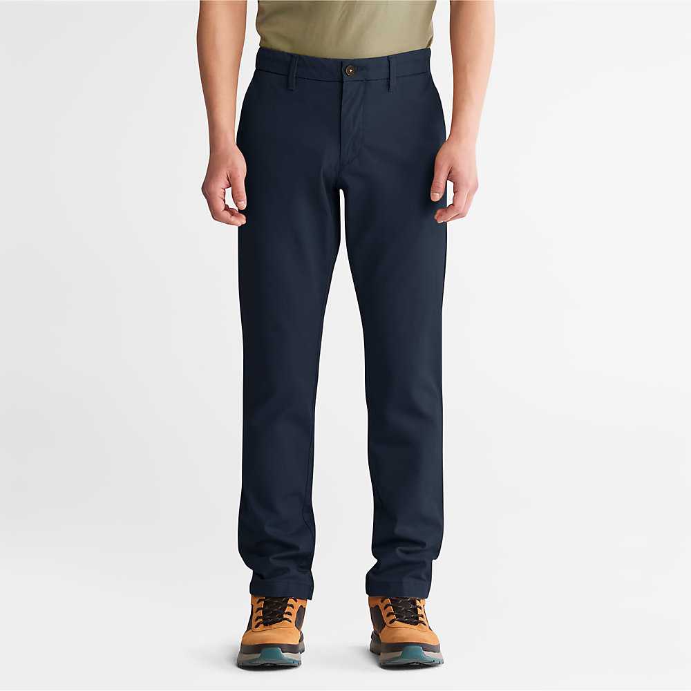 Men\'s Timberland Sargent Lakes Chinos Navy | UAE-1869203