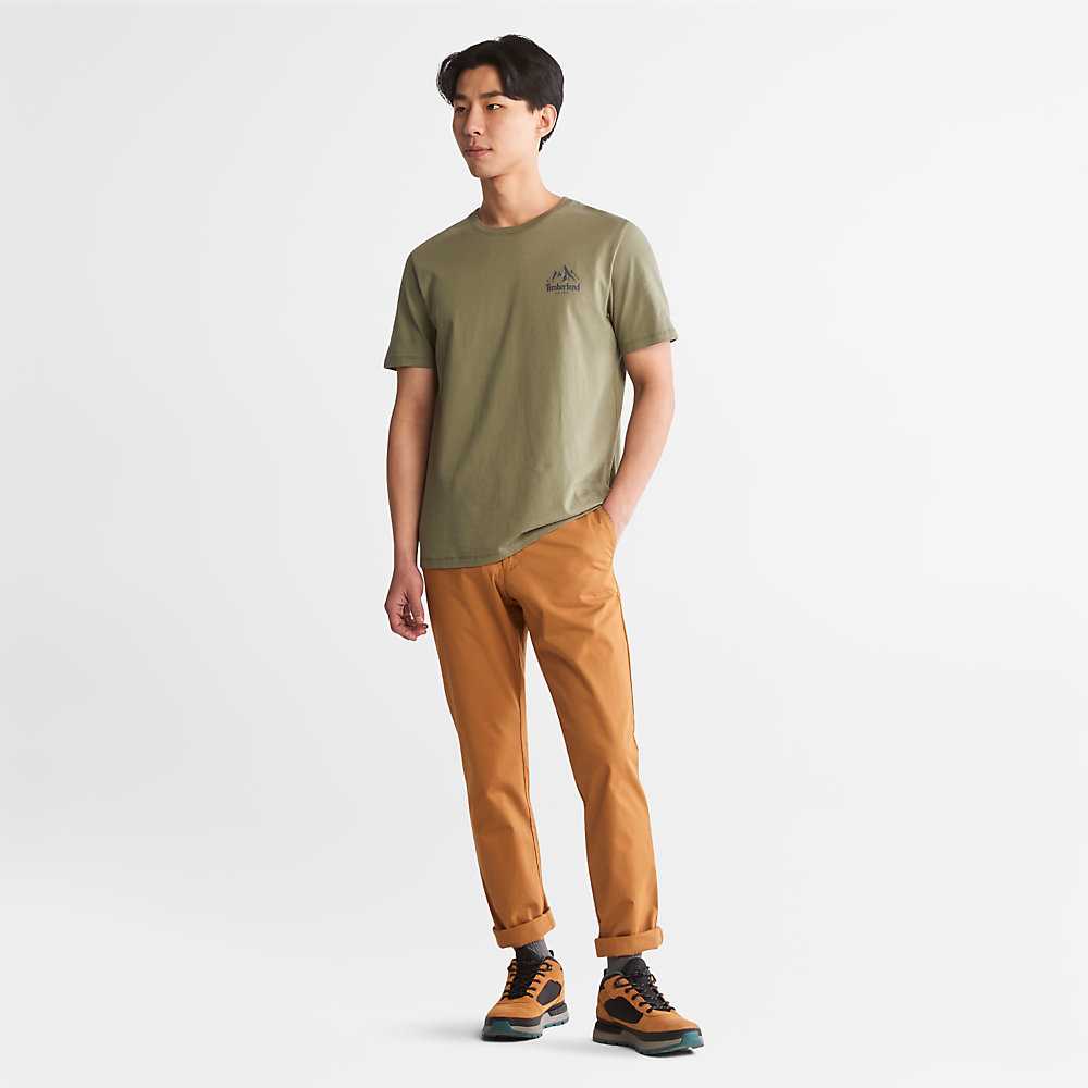 Men's Timberland Sargent Lakes Chinos Yellow | UAE-9803426