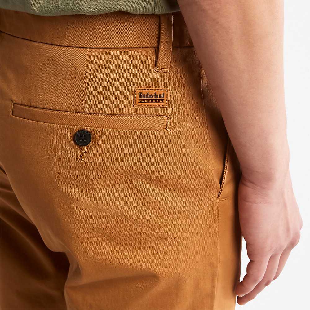 Men's Timberland Sargent Lakes Chinos Yellow | UAE-9803426