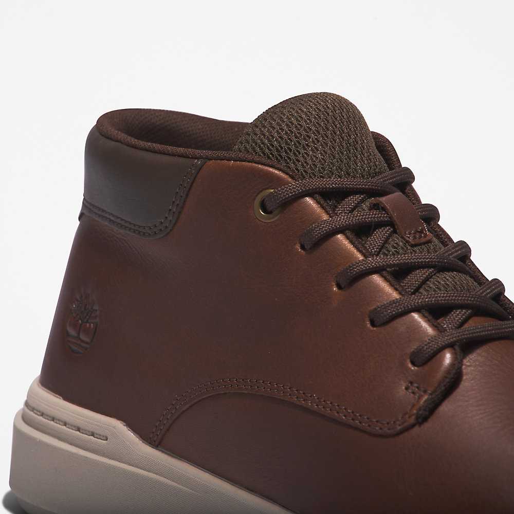 Men's Timberland Seneca Bay Chukka Boots Brown | UAE-8037516