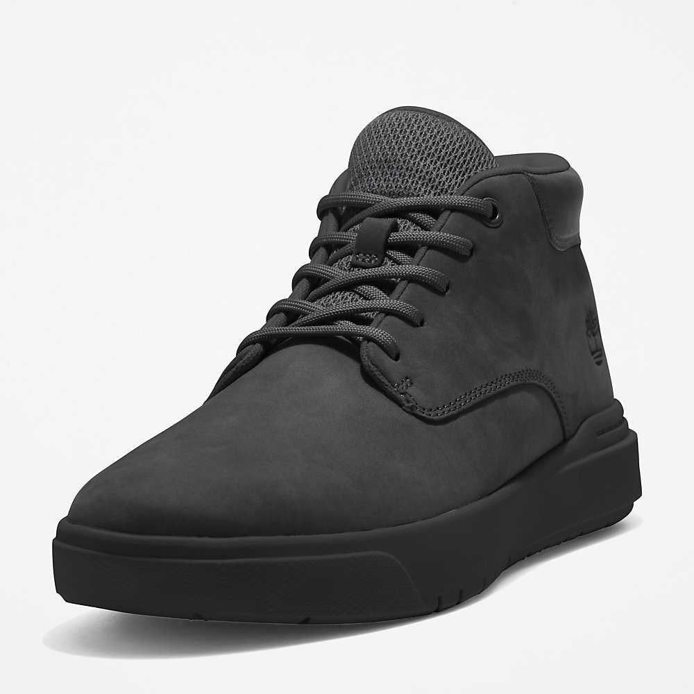 Men's Timberland Seneca Bay Chukka Boots Black | UAE-9852176