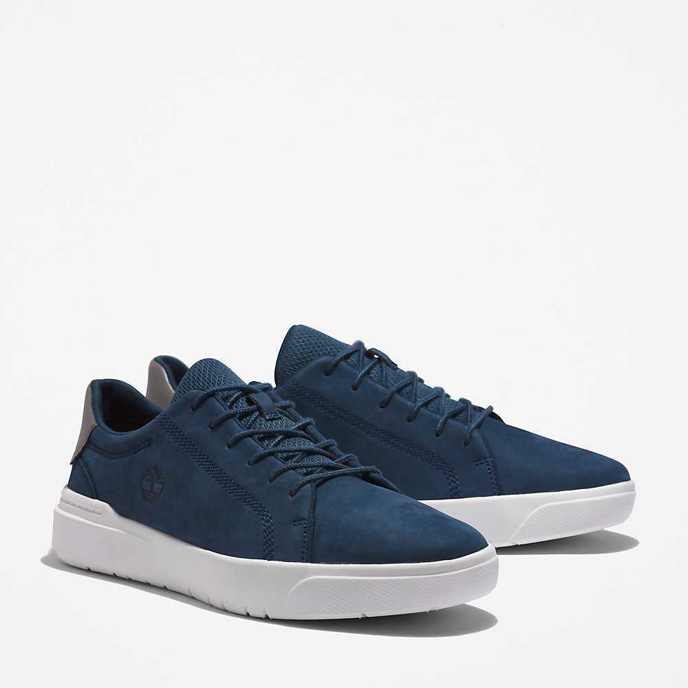 Men's Timberland Seneca Bay Sneakers Dark Blue | UAE-8635074