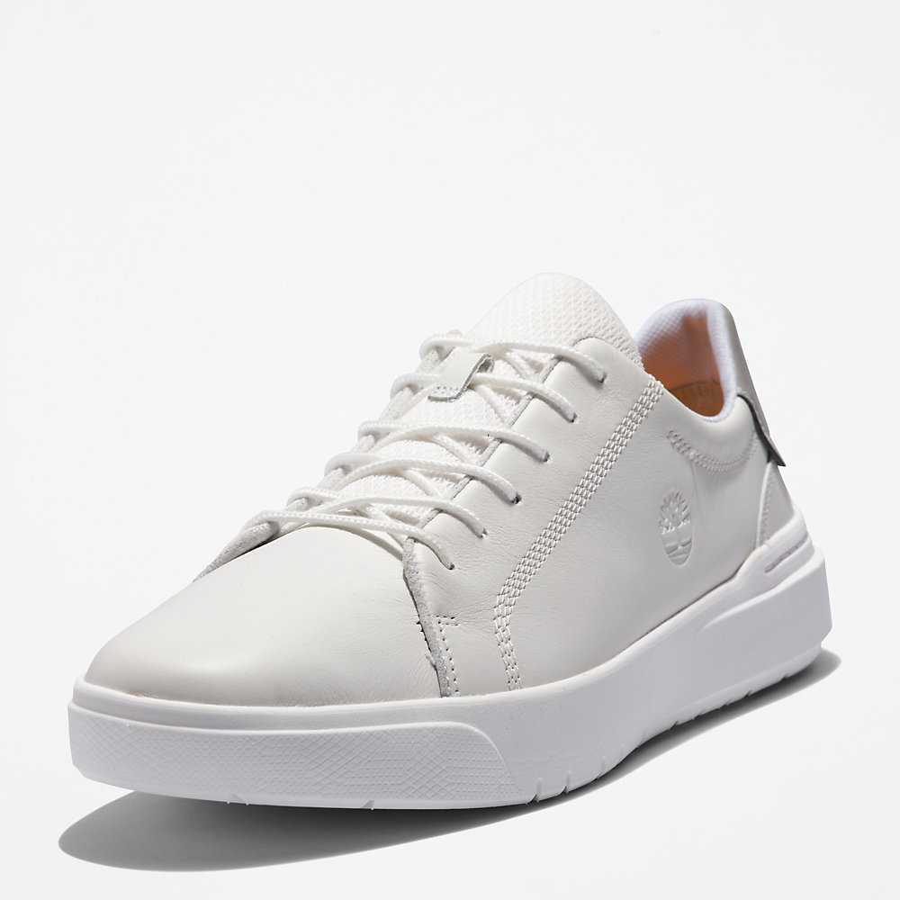 Men's Timberland Seneca Bay Sneakers White | UAE-5194672