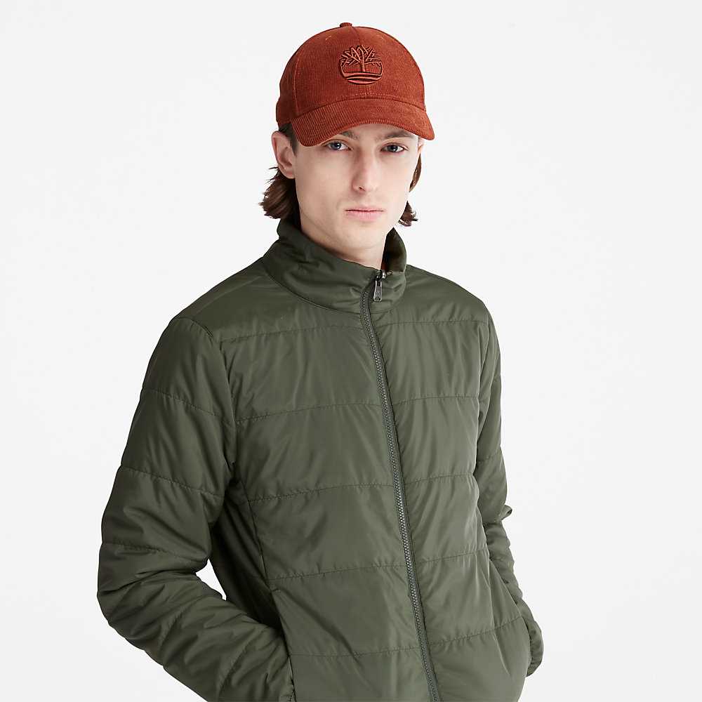 Men's Timberland Snowdon Peak Parka Jackets Green | UAE-7123096