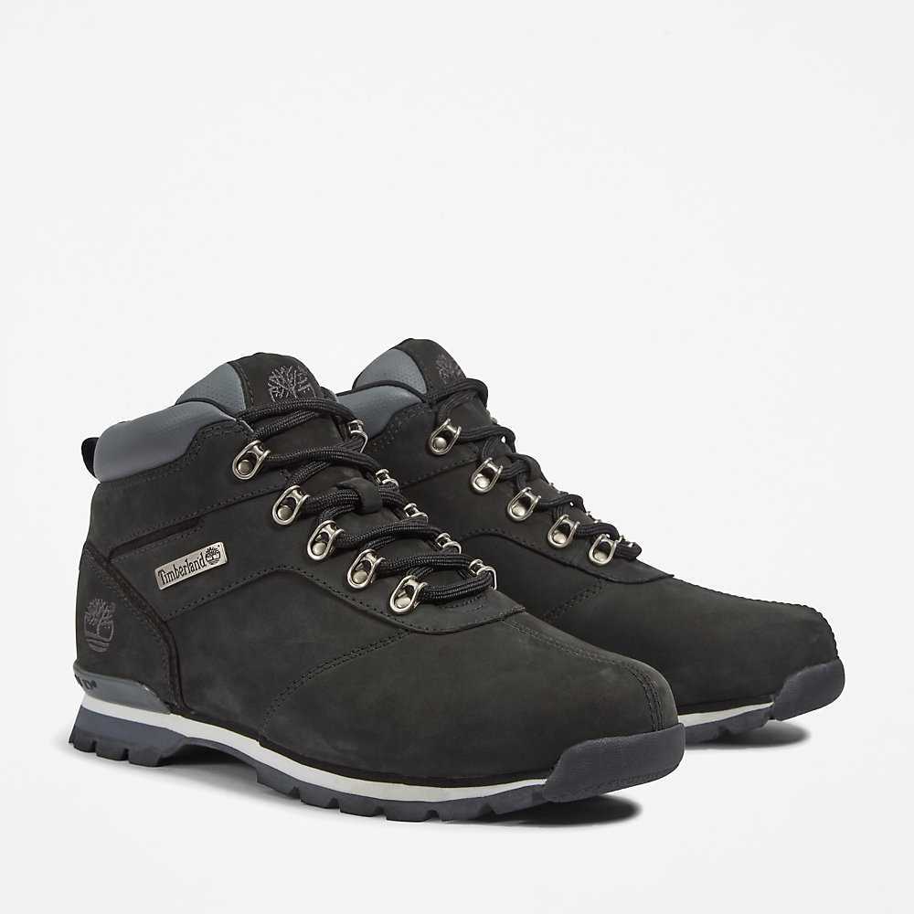 Men's Timberland Splitrock Hiking Boots Black | UAE-2968017