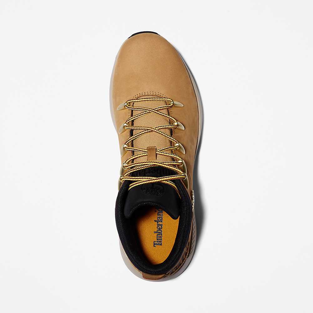 Men's Timberland Sprint Trekker Chukka Boots Yellow | UAE-1784263