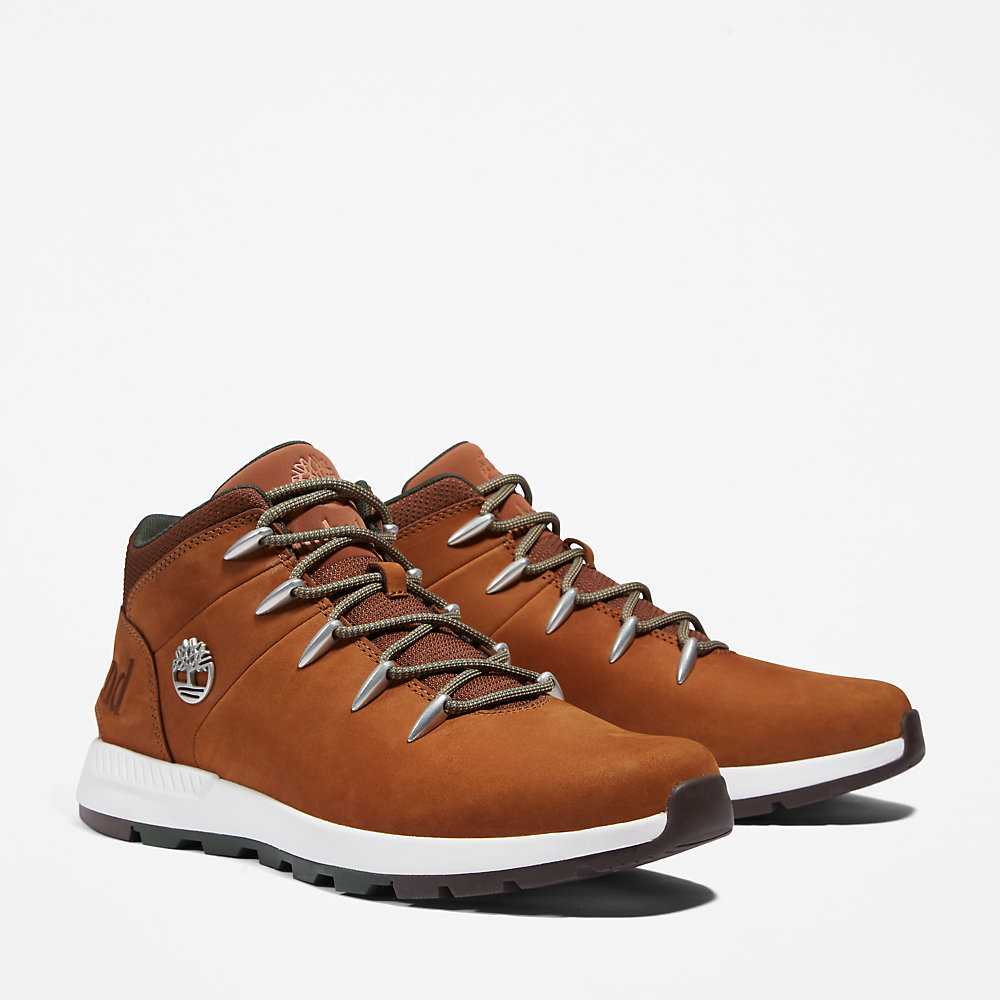 Men's Timberland Sprint Trekker Chukka Boots Brown | UAE-5219743