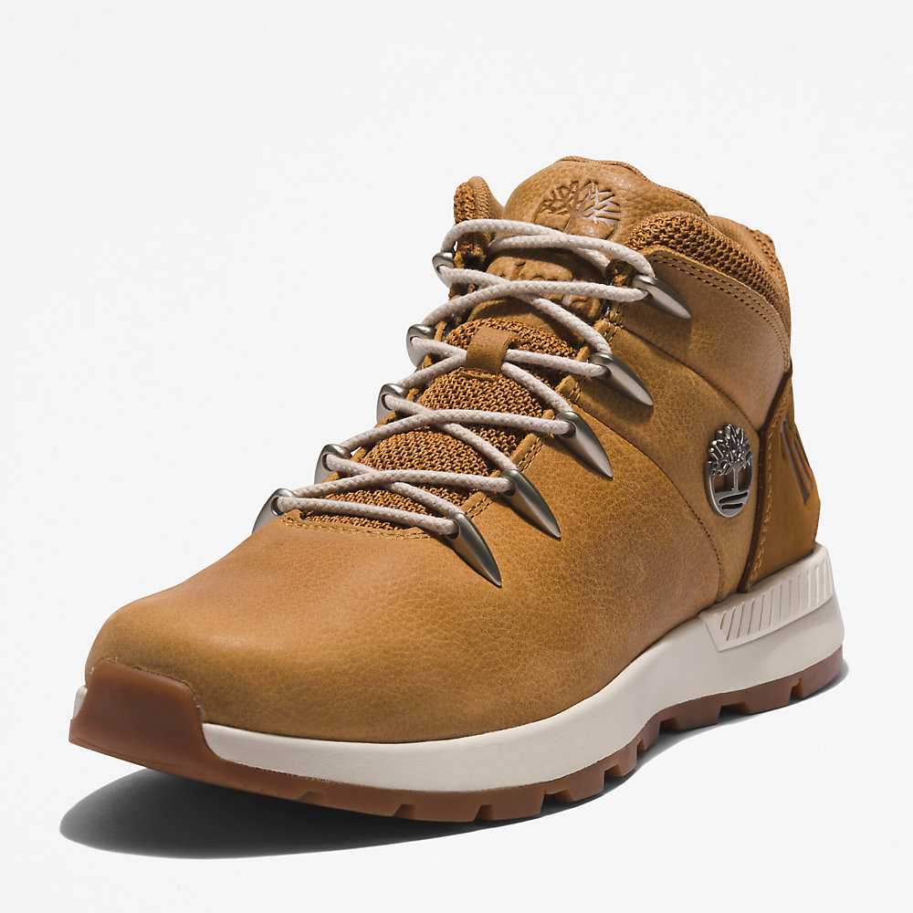 Men's Timberland Sprint Trekker Hiking Boots Brown | UAE-6132894