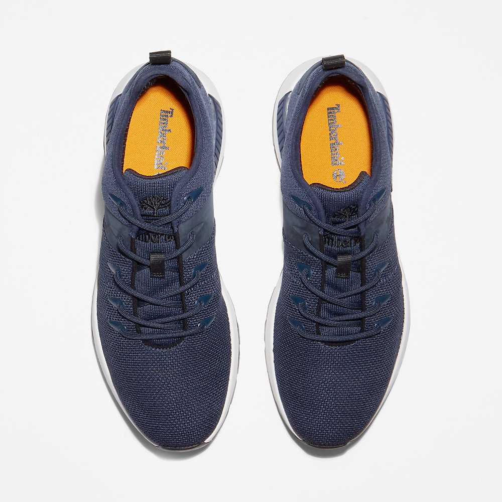 Men's Timberland Sprint Trekker Sneakers Navy | UAE-3746581