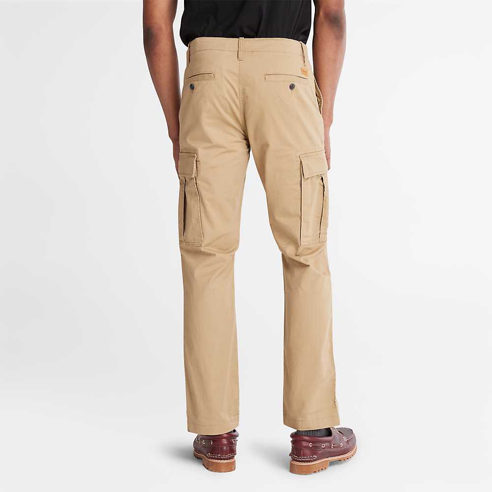 Men's Timberland Squam Lake Cargo Pants Khaki | UAE-5760328