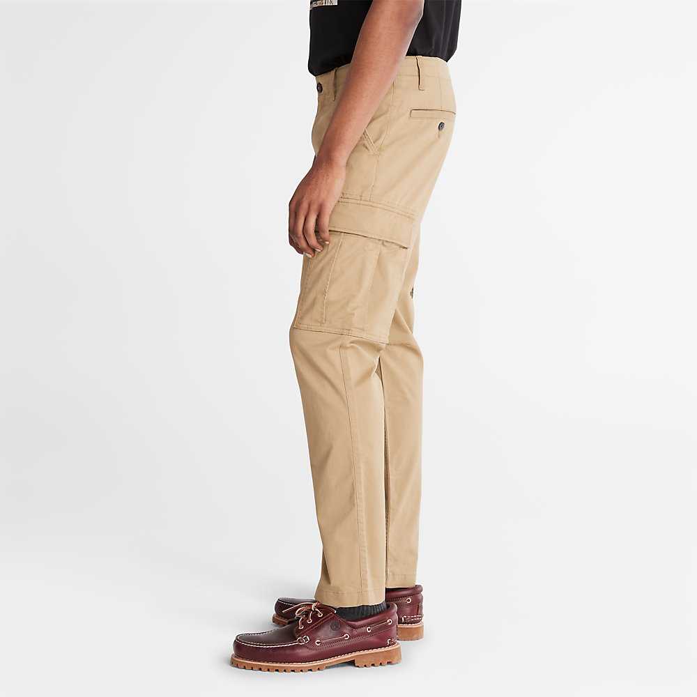 Men's Timberland Squam Lake Cargo Pants Khaki | UAE-5760328