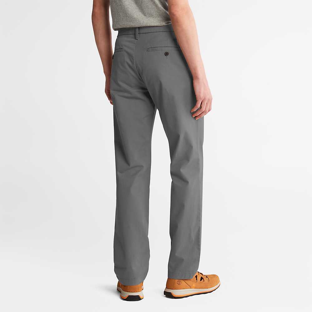 Men's Timberland Squam Lake Chinos Grey | UAE-9078214