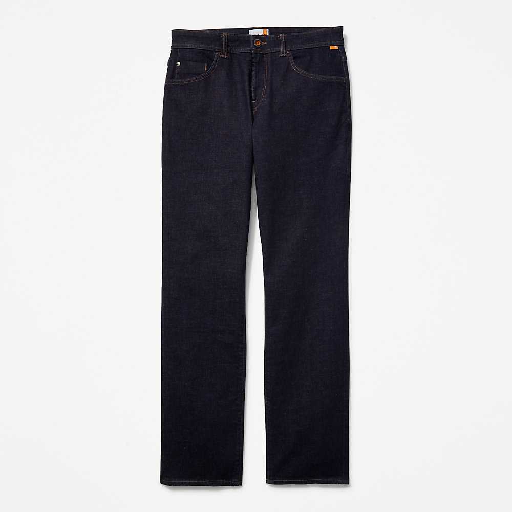 Men's Timberland Squam Lake Jeans Indigo | UAE-0594876