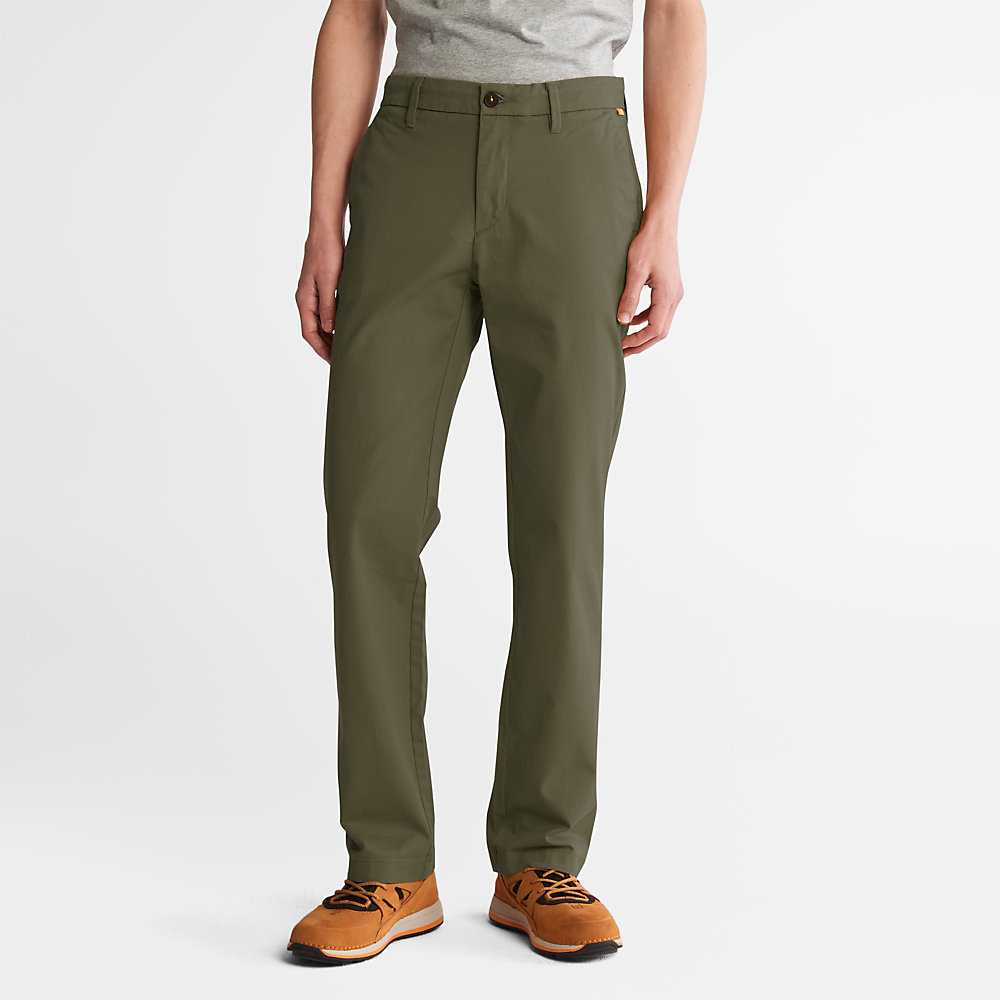 Men\'s Timberland Squam Lake Pants Green | UAE-3267048