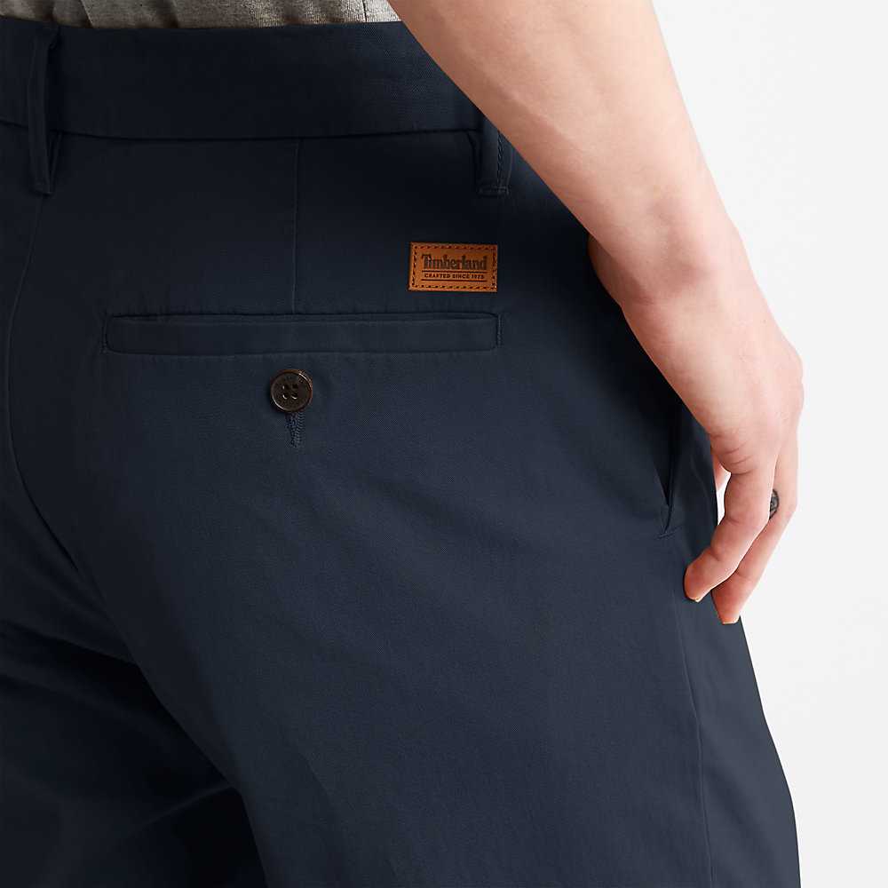 Men's Timberland Squam Lake Pants Navy | UAE-4972631