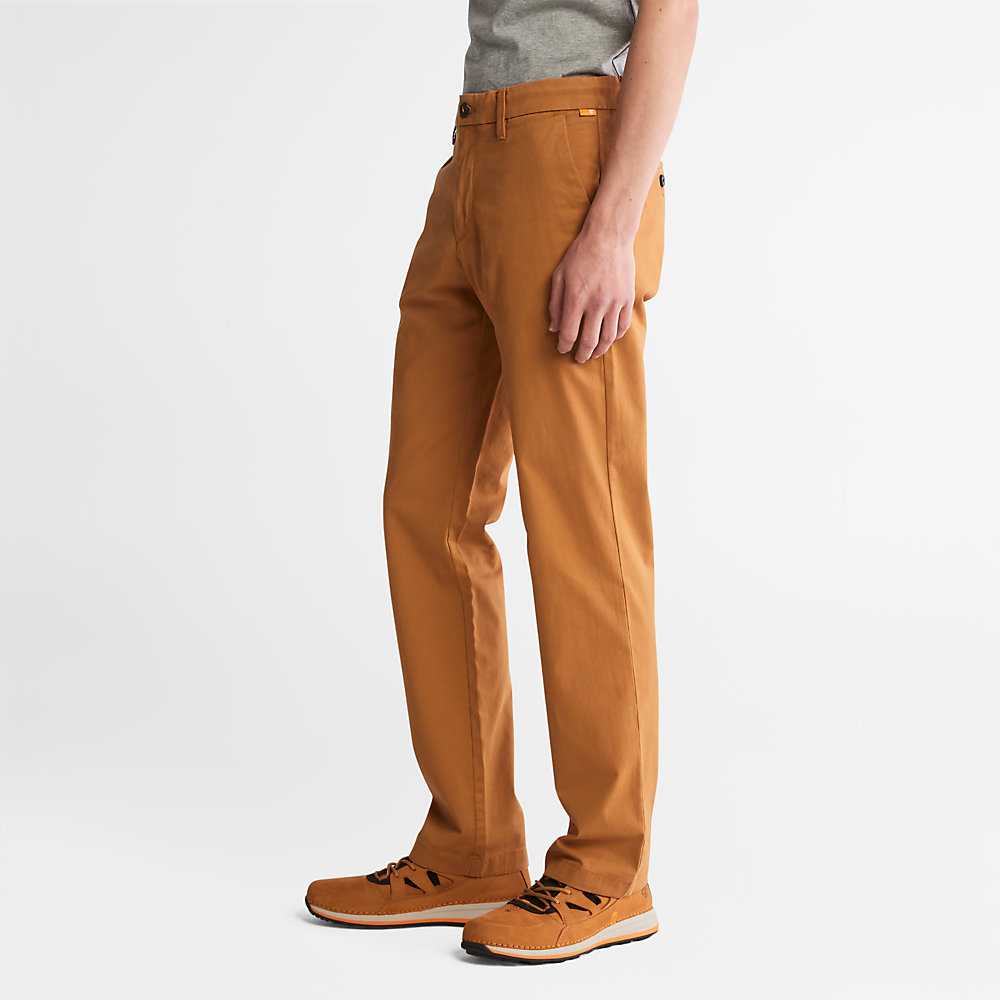 Men's Timberland Squam Lake Pants Yellow | UAE-7896153