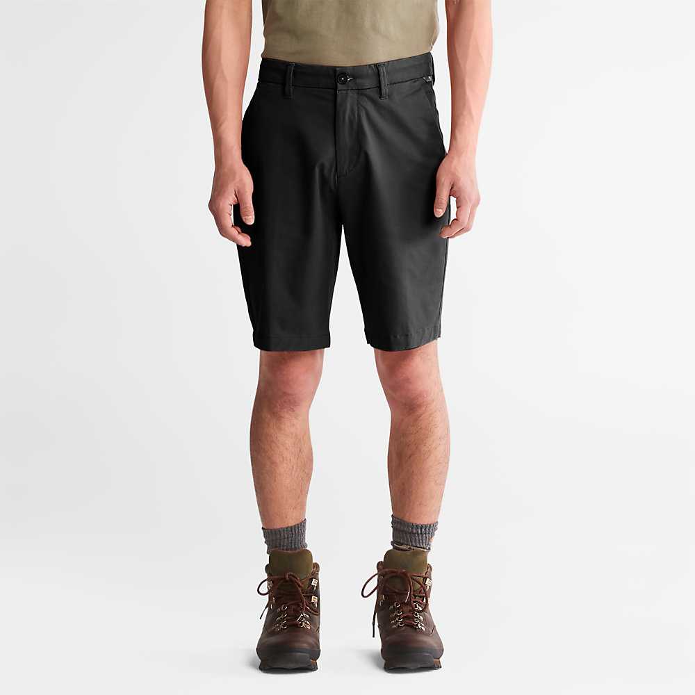 Men\'s Timberland Squam Lake Shorts Black | UAE-9246507