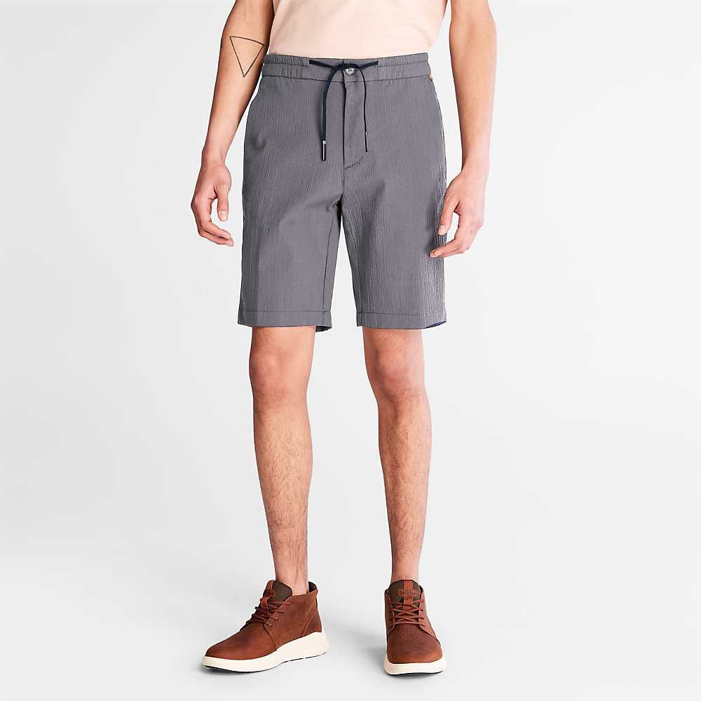 Men\'s Timberland Squam Lake Shorts Dark Grey | UAE-6385907