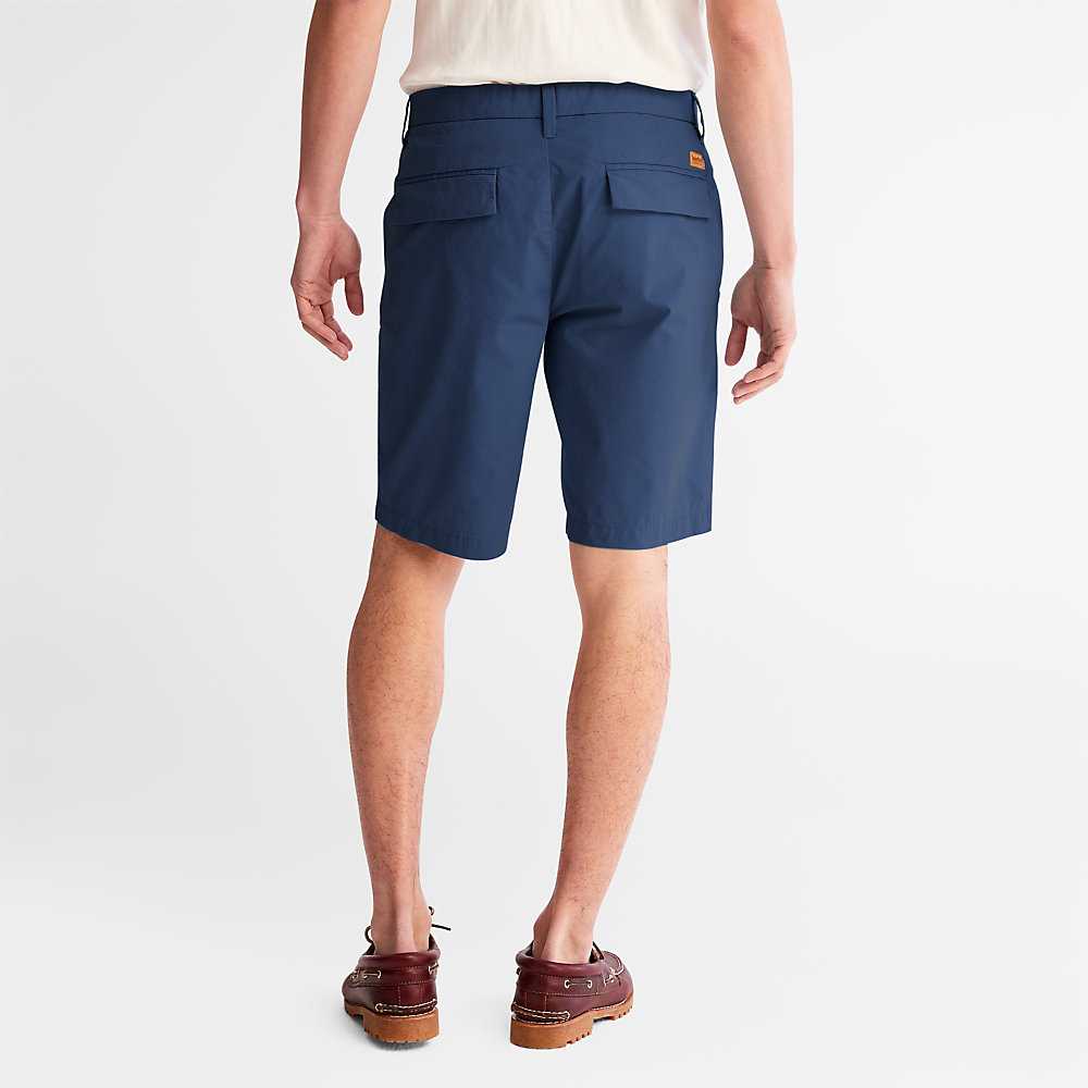 Men's Timberland Squam Lake Shorts Dark Blue | UAE-6475382