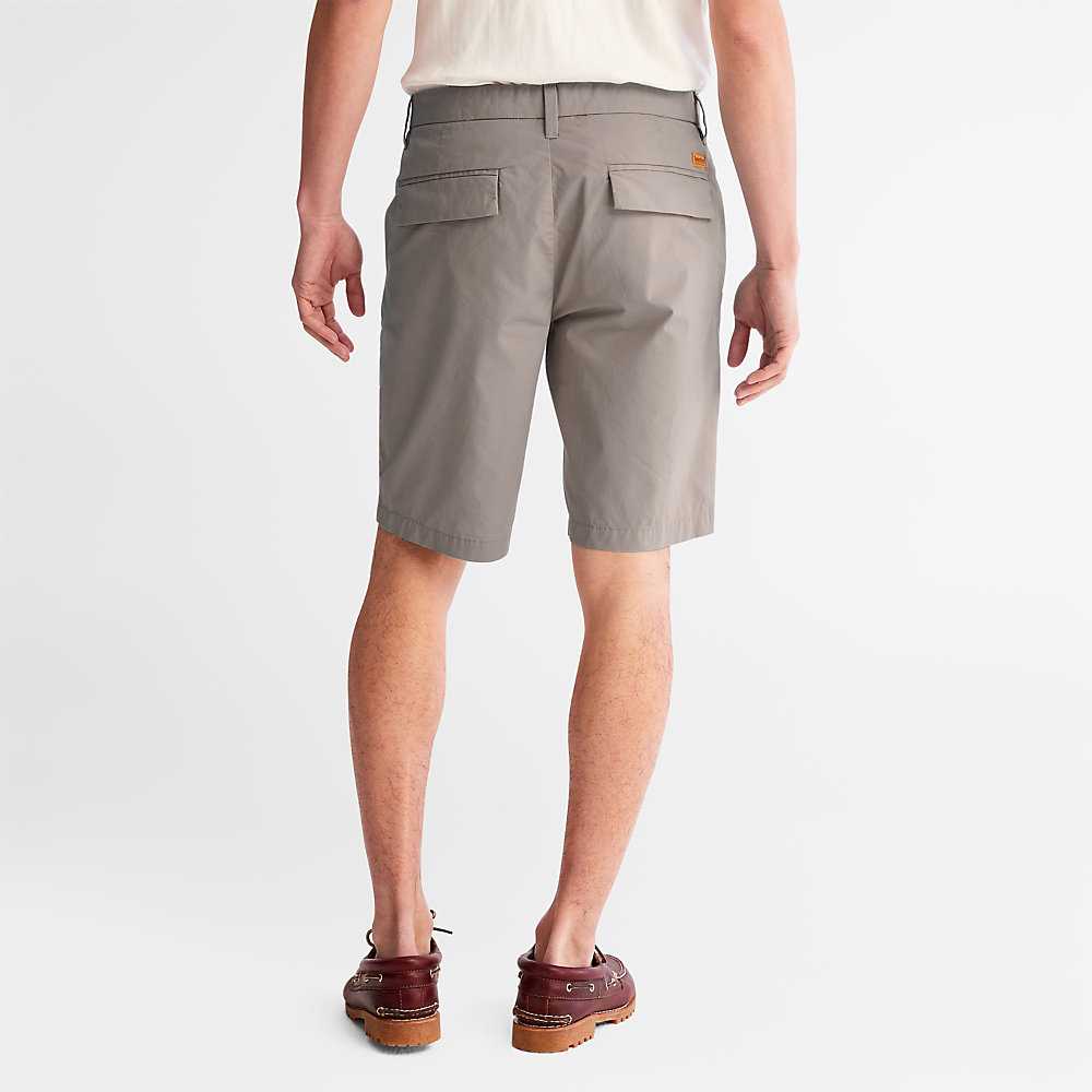 Men's Timberland Squam Lake Shorts Light Grey | UAE-2103495