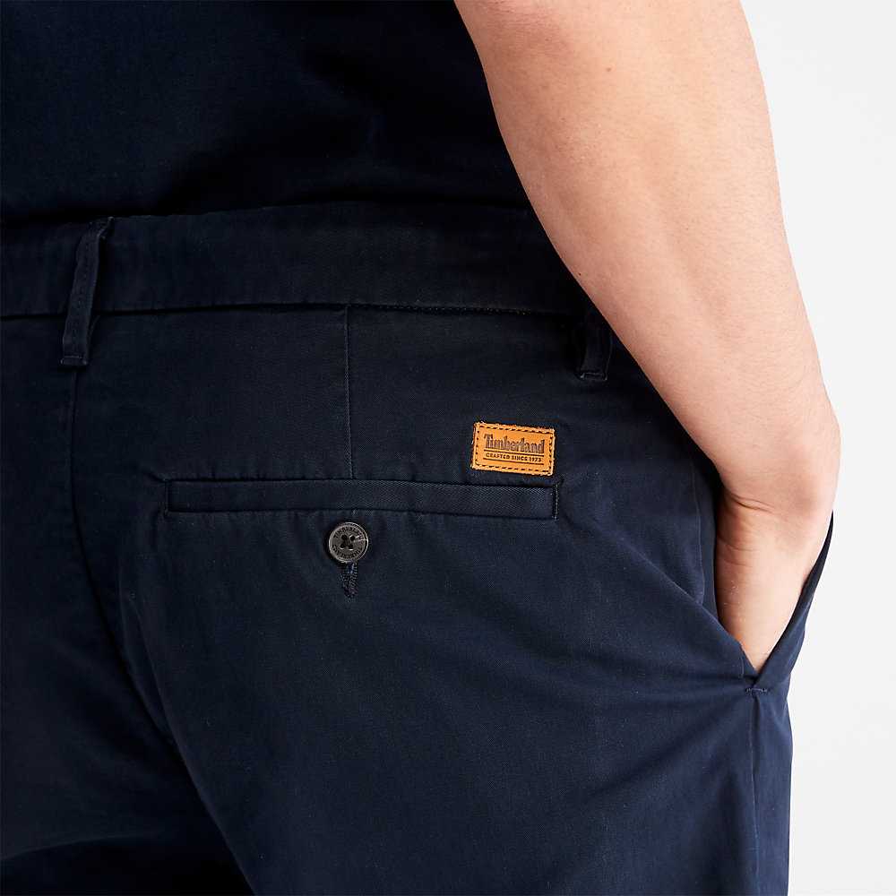 Men's Timberland Squam Lake Shorts Navy | UAE-6792184