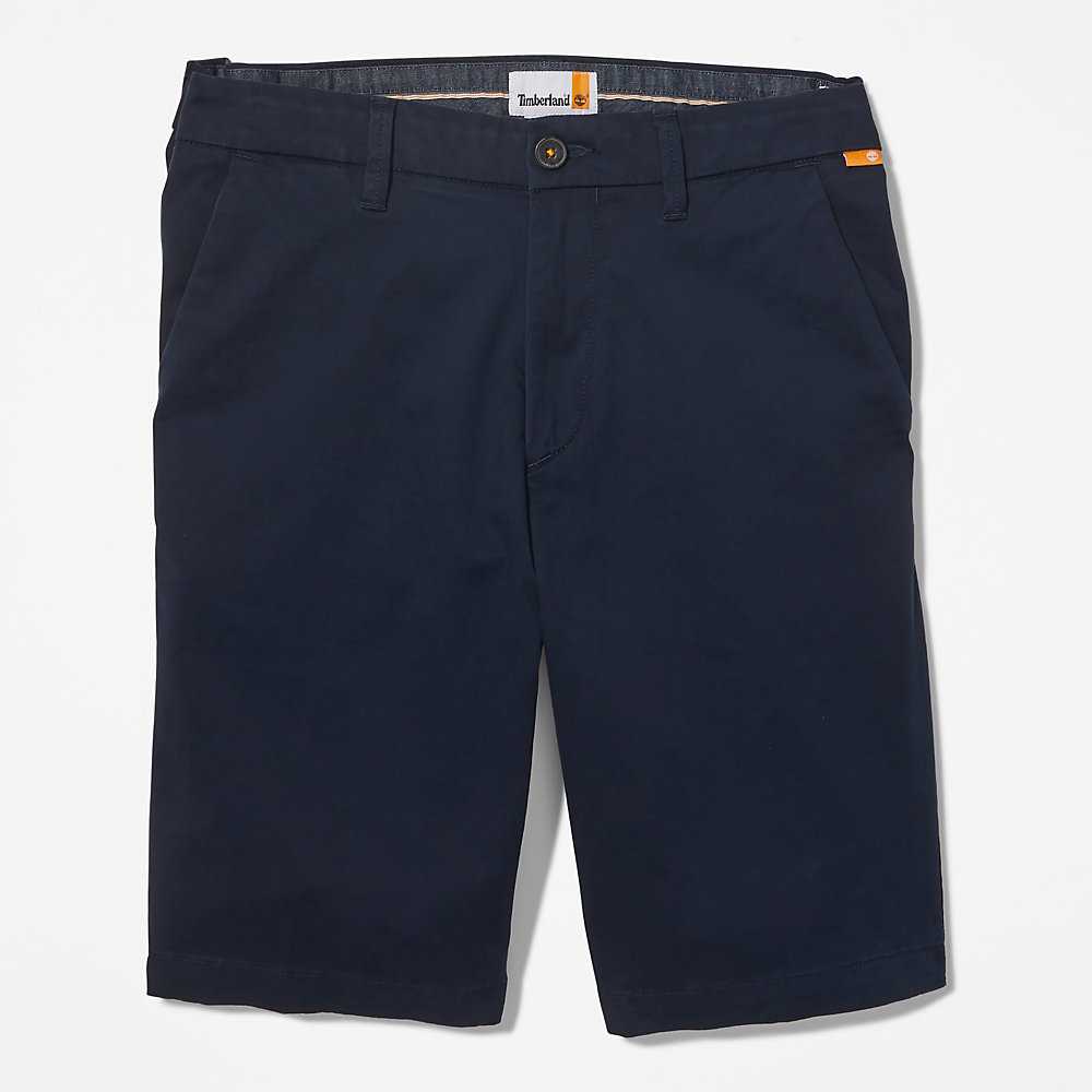 Men's Timberland Squam Lake Shorts Navy | UAE-6792184