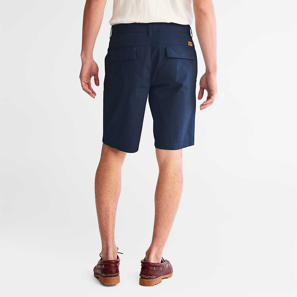 Men's Timberland Squam Lake Shorts Navy | UAE-7518204